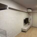 エコカラット、壁掛けテレビ、テレビボード、コンセント増設