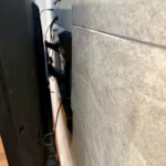 エコカラット、壁掛けテレビ、コンセント造作