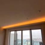 顎だし天井造作・コーブ照明取付