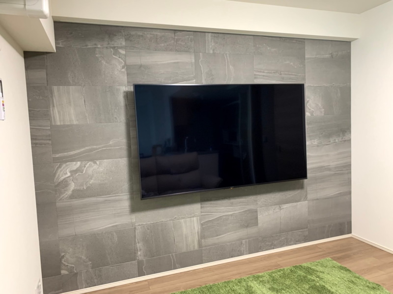 壁掛けテレビ インテリアオプションのサンクチュアリ