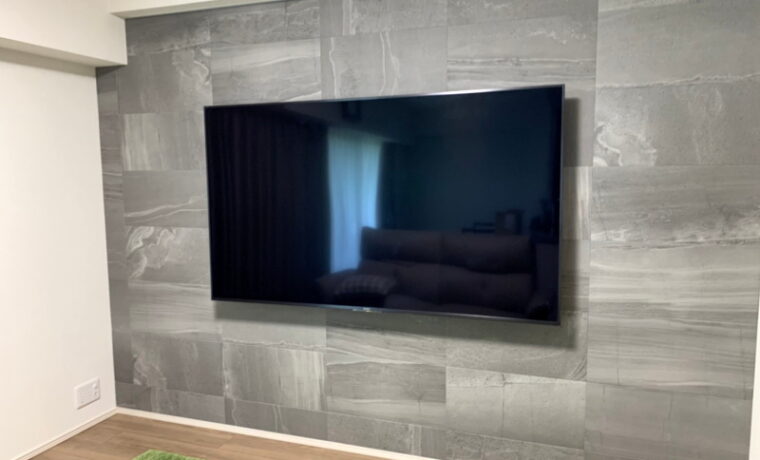 壁掛けテレビ インテリアオプションのサンクチュアリ